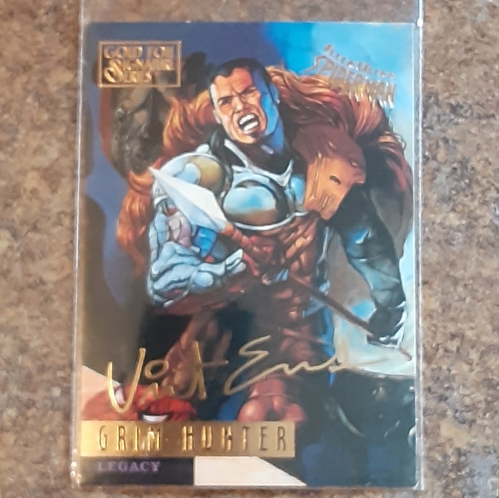 Fleer Ultra Spider-Man Gold Foil Signature Series